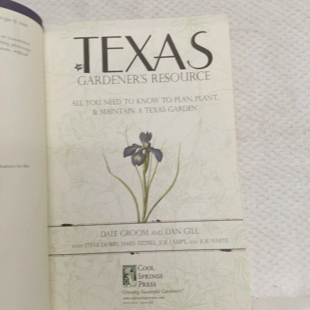 Texas Gardener's Resource By Dale Groom and Dan Gill Garden Book SKU A - Picture 4 of 6